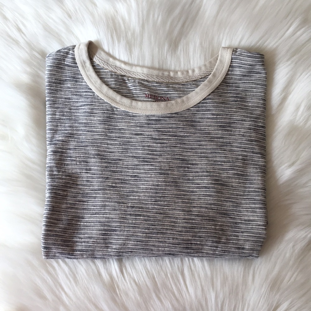 NWOT Merona Stripped Tee!